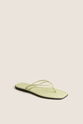 Pistachio Green Clea Piping Sandals