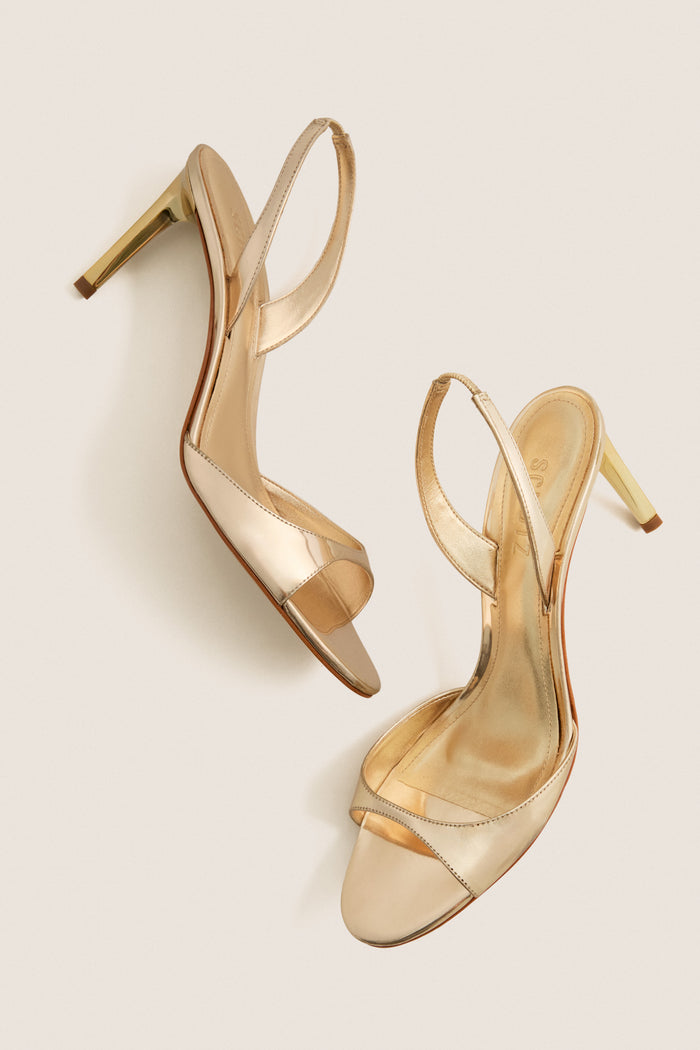 Platina Scarlett Sling Mid Heels
