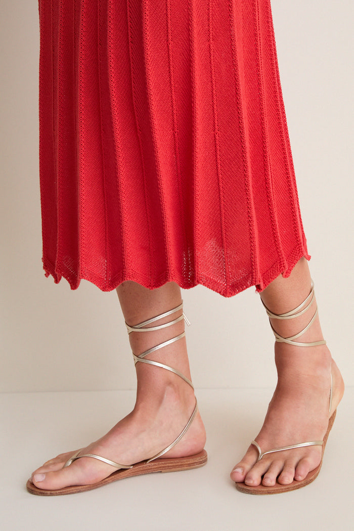 Platinum Wrap Celia Sandals