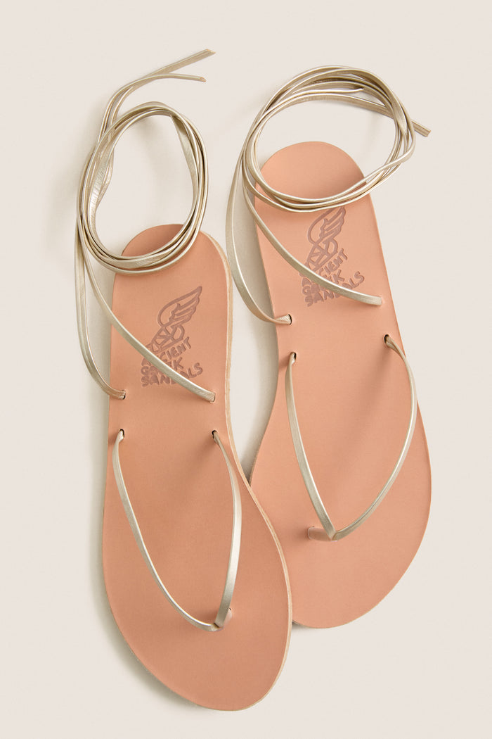 Platinum Wrap Celia Sandals