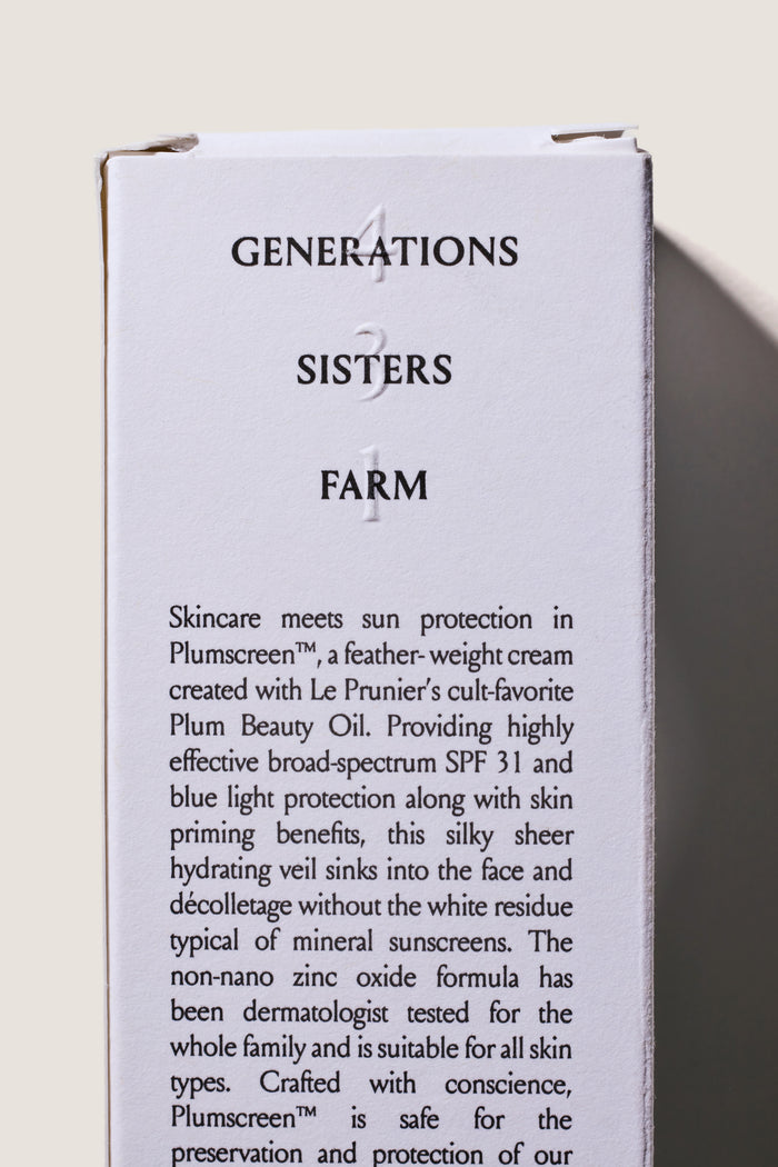 Plumscreen Broad Spectrum SPF 31 PA