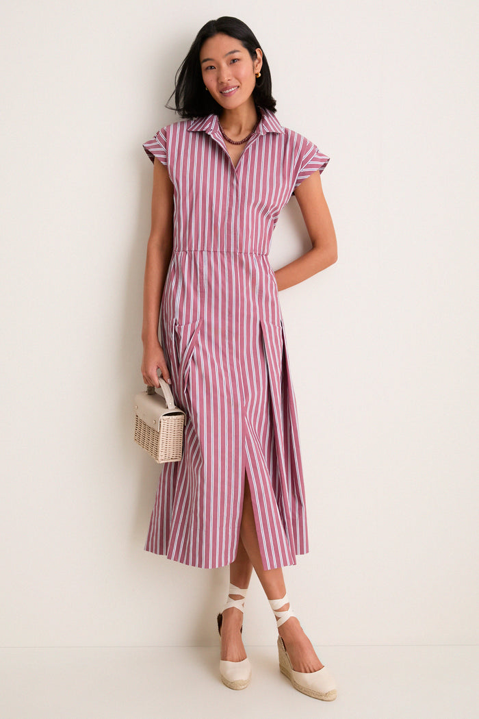 Port Stripe Caterina Shirt Dress
