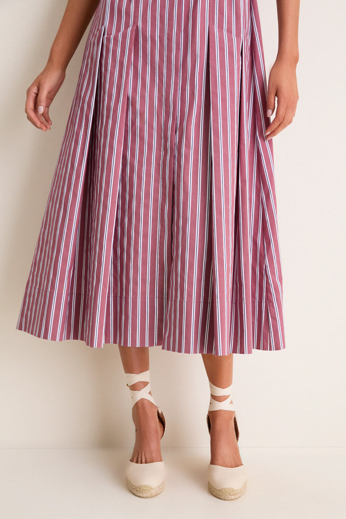 Port Stripe Caterina Shirt Dress