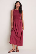 Porto Red Carina Maxi Dress