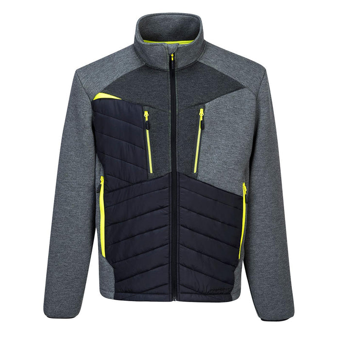Portwest DX4 Hybrid Baffle Jacket Metal Grey