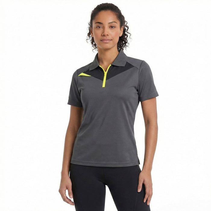 Portwest DX4 Women's Polo Shirt S/S Metal Grey
