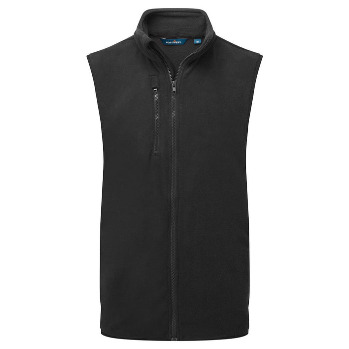 Portwest Eco Fleece Gilet Black