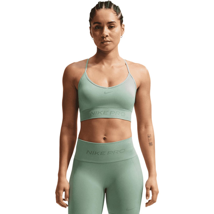 NIKE DF SMLS LS BRA WMS Green