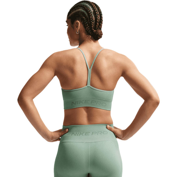 NIKE DF SMLS LS BRA WMS Green
