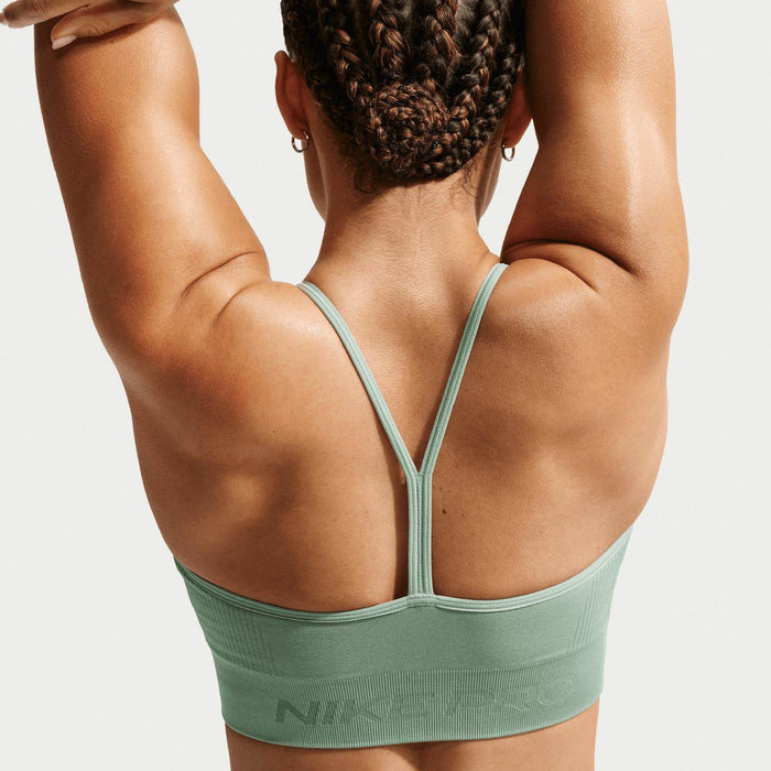 NIKE DF SMLS LS BRA WMS Green