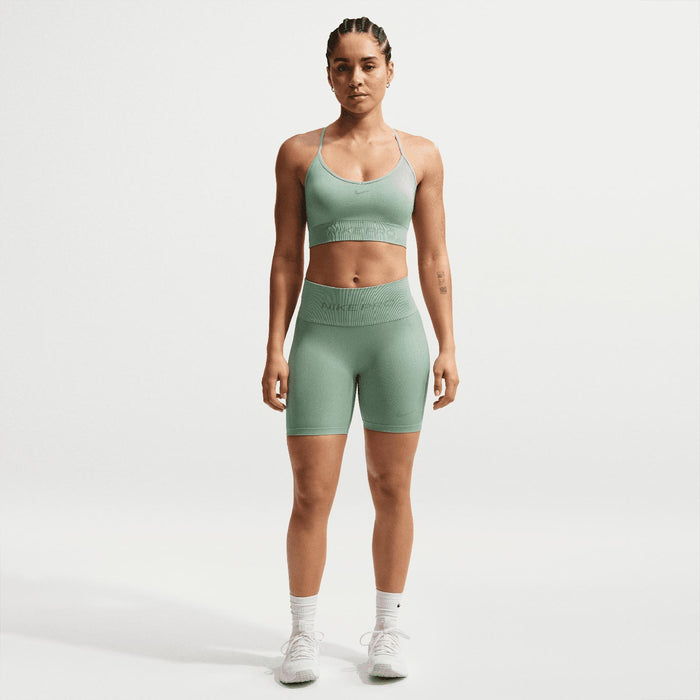 NIKE DF SMLS LS BRA WMS Green