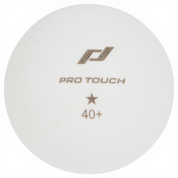 Pro Touch Pro Ball 1 Star Table Tennis Balls 6 Pack