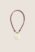 Purple Coral Necklace