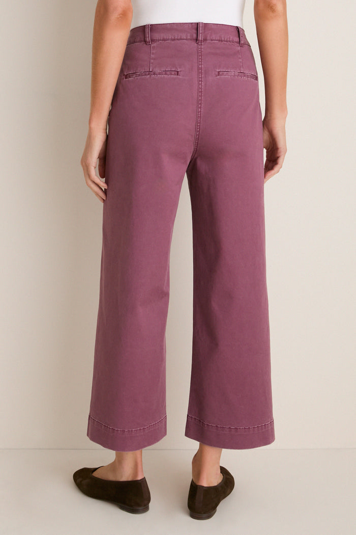 Purple Mauve Chino Florence Pants