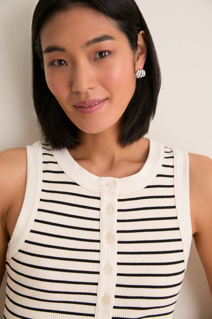 Quartz Stripe Caralyn Tank
