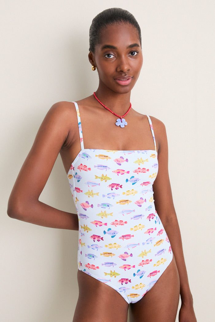 Rainbow Fish Blue Giana One Piece
