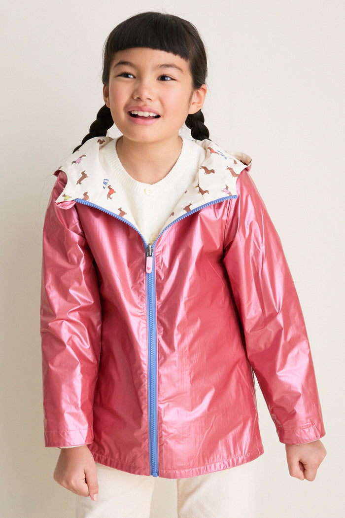 Rainy Day Dachshunds Rafa Reversible Raincoat