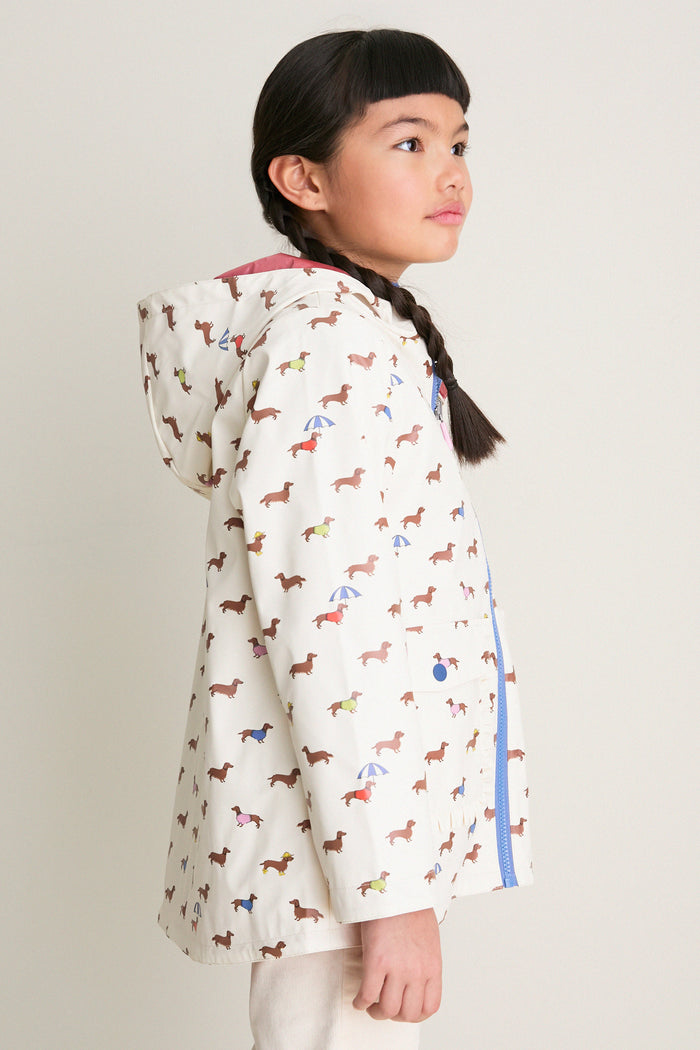 Rainy Day Dachshunds Rafa Reversible Raincoat