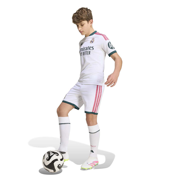 adidas Real Madrid 26 Kids Home Short Wh
