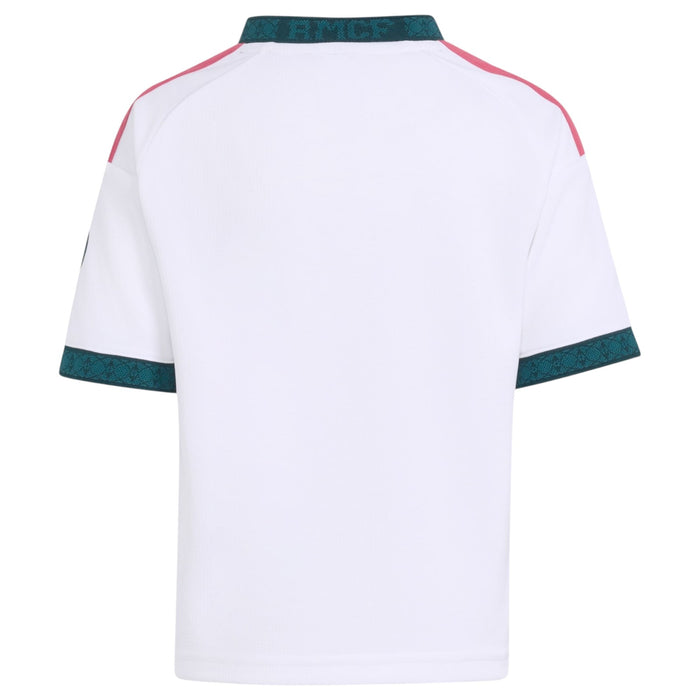 adidas Real Madrid 26 Kids Home Kit Wht