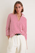 Red and Deckwash White Boating Polo