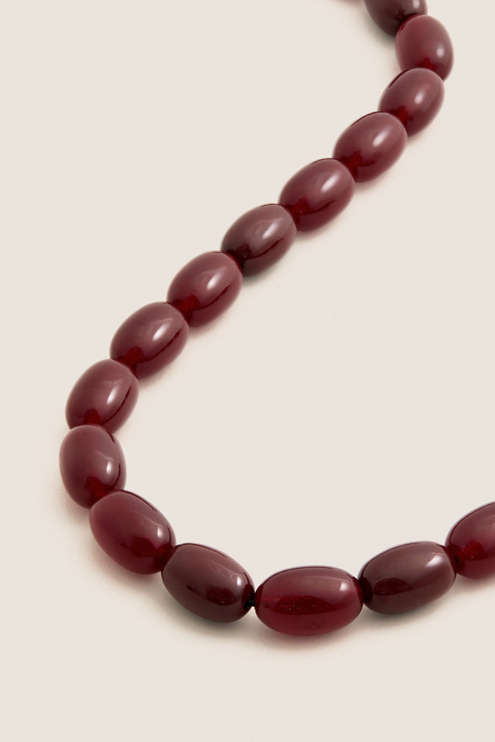 Red Clementine Necklace