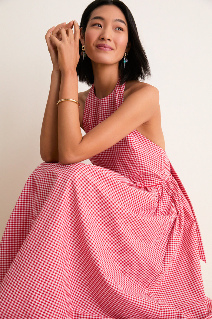 Red Gingham Marcie Dress