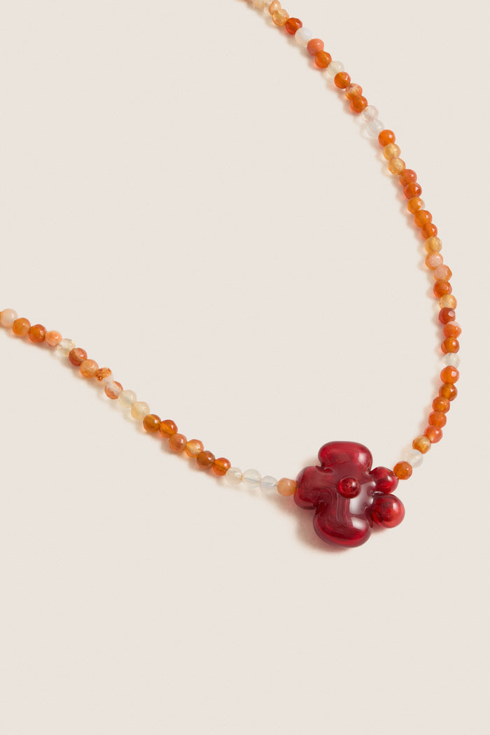 Red Glass Noa Necklace