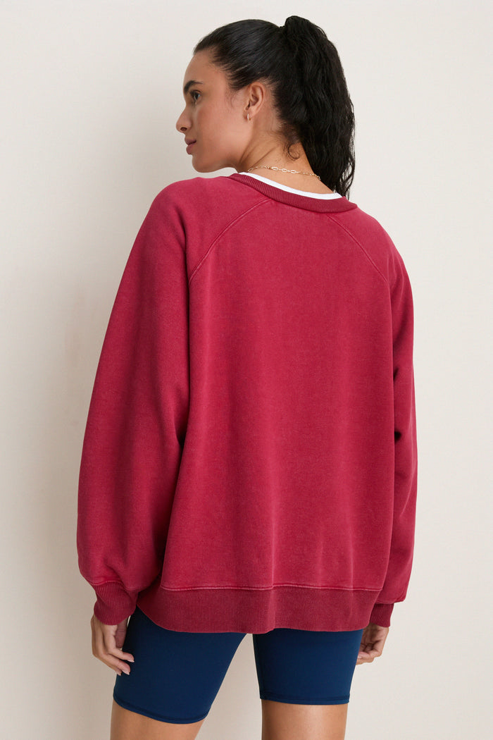 Red Katarina Crewneck