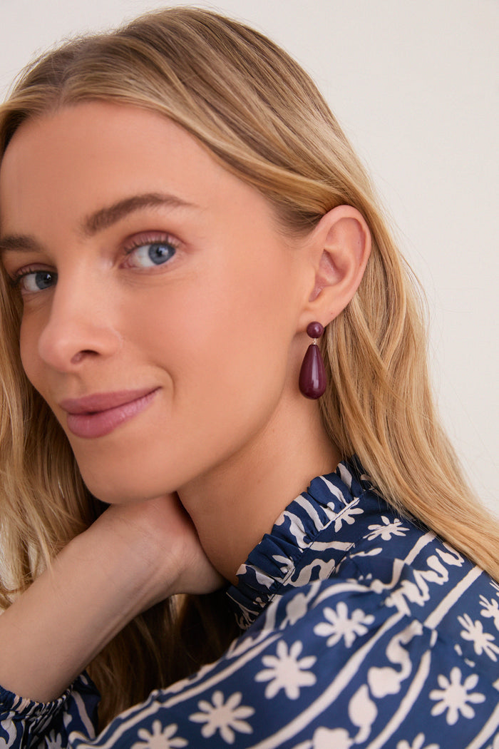 Red Mookiate Lola Earrings