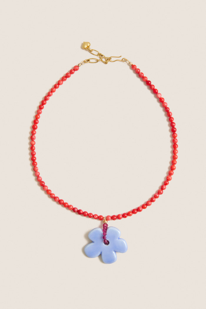 Red Multi Groovy Necklace
