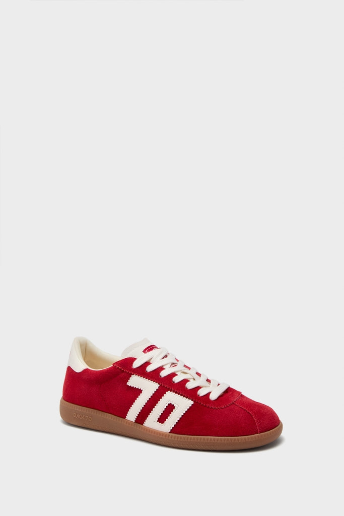 Red Shelly Sneakers