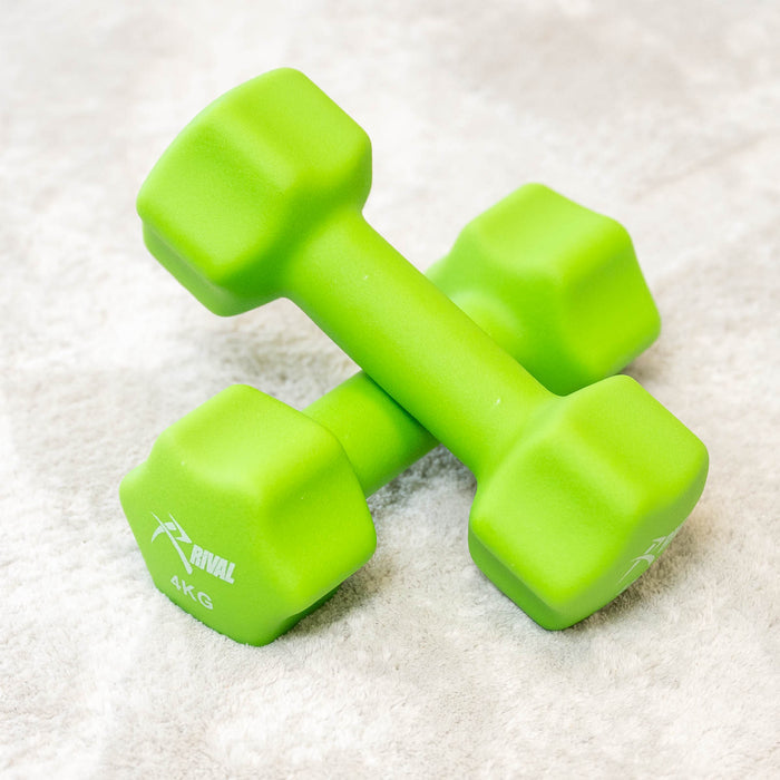 Rival Neoprene Dumbbells - 4kg Pair