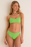 Riviera Green Kennedy Bralette Bikini Top