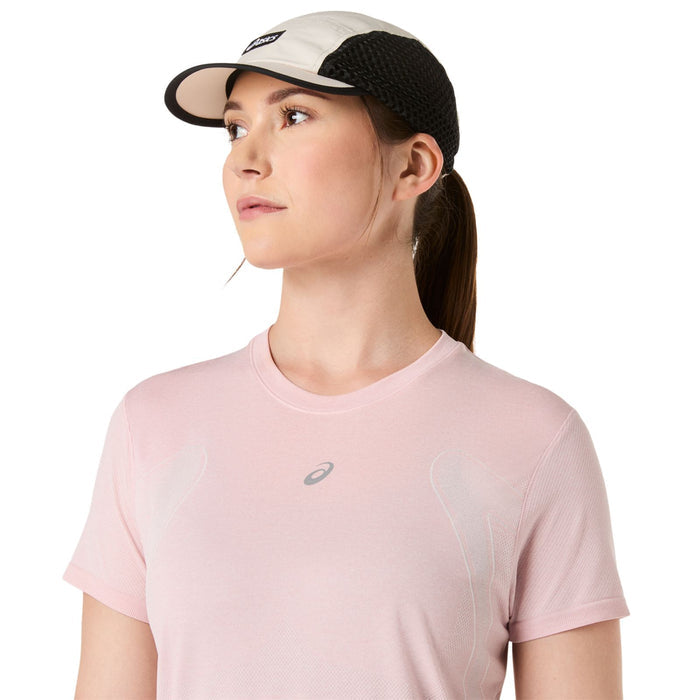 ASICS WMS ROAD SEAMLESS SS TOP RED