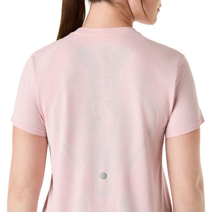 ASICS WMS ROAD SEAMLESS SS TOP RED