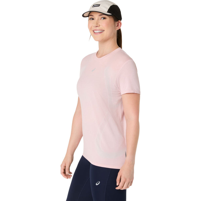ASICS WMS ROAD SEAMLESS SS TOP RED