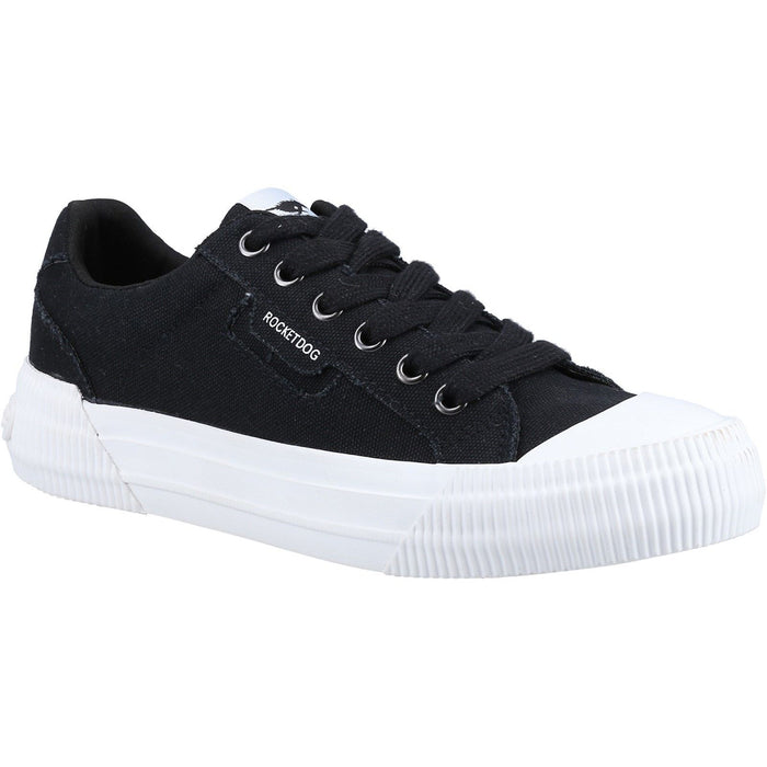 Rocket Dog Womens Cheery 12A Canvas Shoes Black