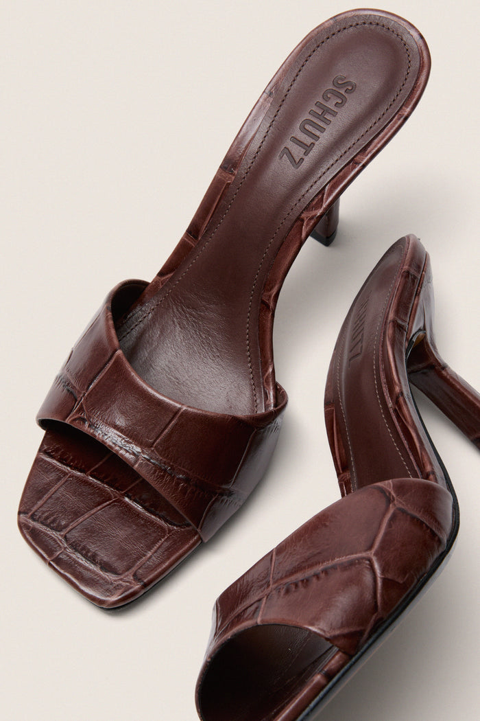 Root Brown Posseni Heels