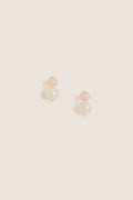 Rose Quartz Cara Earrings