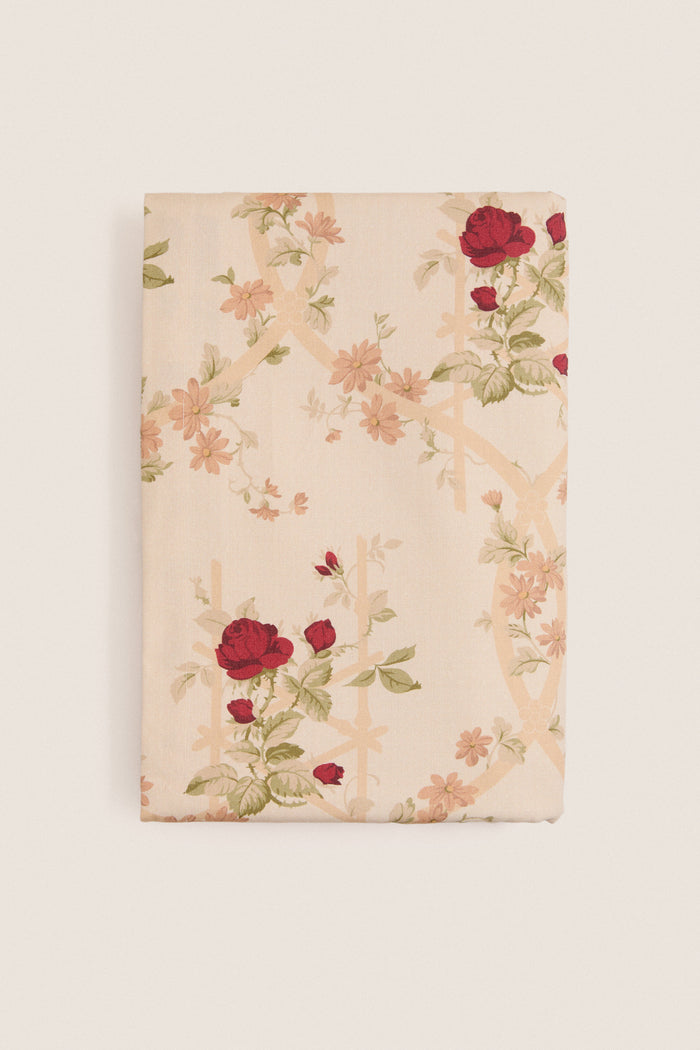 Rose Trellis Tablecloth