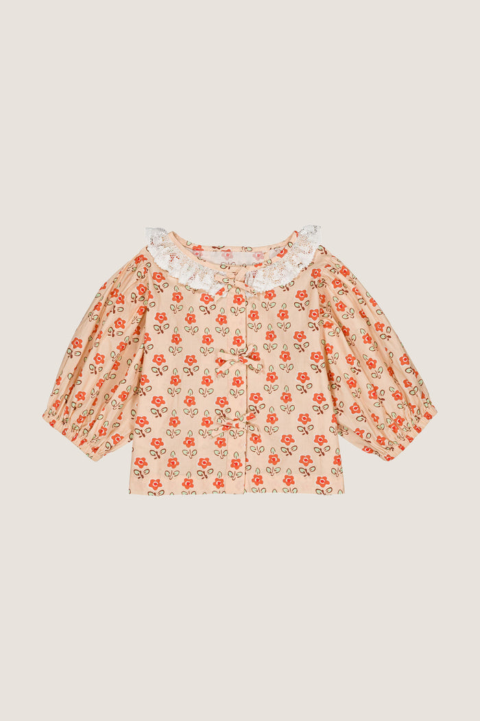Sablet Apricot Pia Blouse
