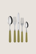 Sage Green Pop Unis 5 Piece Place Setting