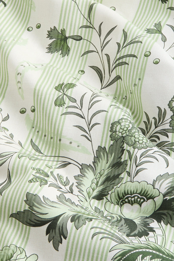Sage Powder Room Chintz Printed Napkins Set of 4