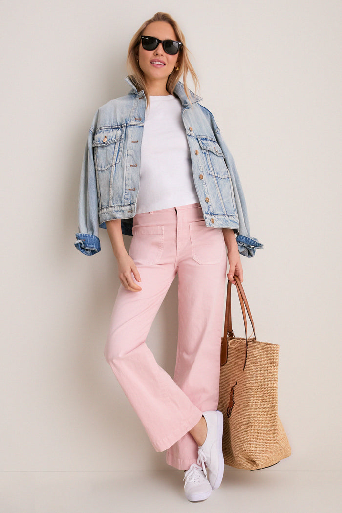 Sanded Pink Sailor Pant