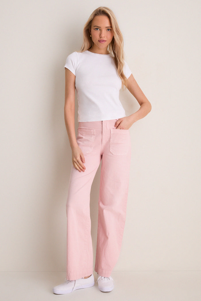 Sanded Pink Sailor Pant