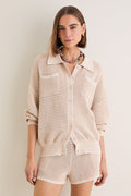 Sandstone Crochet Somerset Jacket
