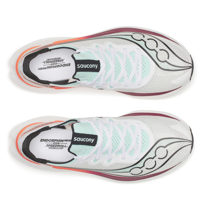 SAUCONY ENDORPHIN PRO 5 MENS WHITE