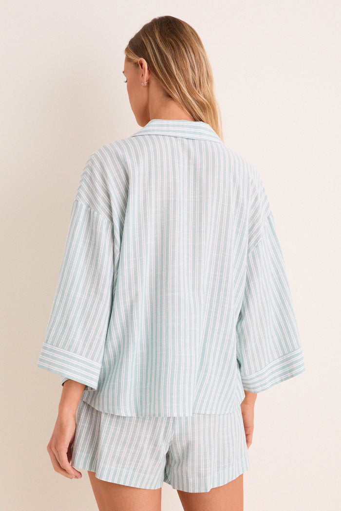 Seagrass Regatta Stripe Nautico Relaxed Short PJ Set