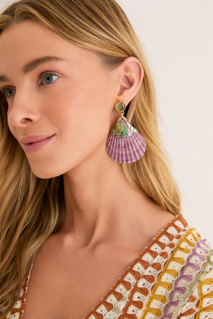 Shell Tabitha Earrings